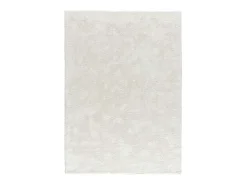 Alfombra interior - shaggy liso - blanco - 80 x 150 cm - ROMA
