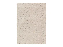 Alfombra interior - shaggy moderno - crema / multicolor - 160 x 230 cm - LUSH