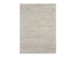 Alfombra interior - shaggy - plata - 160 x 230 cm - ATESA