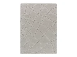Alfombra interior - shaggy - plata - 160 x 230 cm - MOLIER