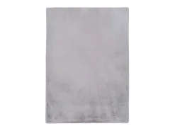 Alfombra interior - shaggy liso - plata - 80 x 150 cm - FOX