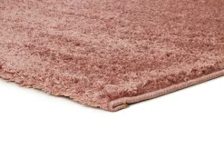 Alfombra interior - shaggy liso - rosa - 160 x 230 cm - ATLAS
