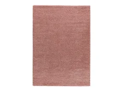 Alfombra interior - shaggy liso - rosa - 160 x 230 cm - ATLAS