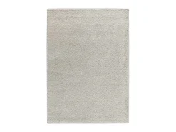 Alfombra interior - shaggy liso - plata - 160 x 230 cm - ATLAS