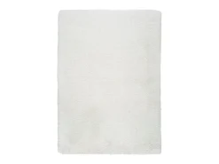 Alfombra interior - shaggy liso - blanco - 140 x 200 cm - ALPACA