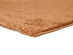 Alfombra interior - shaggy liso - camel - 120 x 180 cm - ATLAS