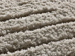 Alfombra interior - shaggy - crema - 200 x 290 cm - ATESA