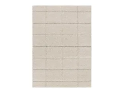 Alfombra interior - shaggy - blanco - 160 x 230 cm - MOLIER