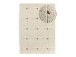 Alfombra interior - shaggy geométrico - caldera - 133 x 190 cm - BRENDA