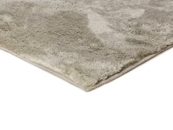Alfombra interior - shaggy liso - piedra - 160 x 230 cm - ROMA