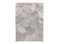 Alfombra interior - shaggy moderno - gris - 160 x 230 cm - KIVET