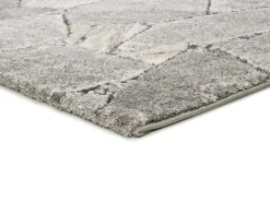 Alfombra interior - shaggy moderno - gris - 160 x 230 cm - KIVET