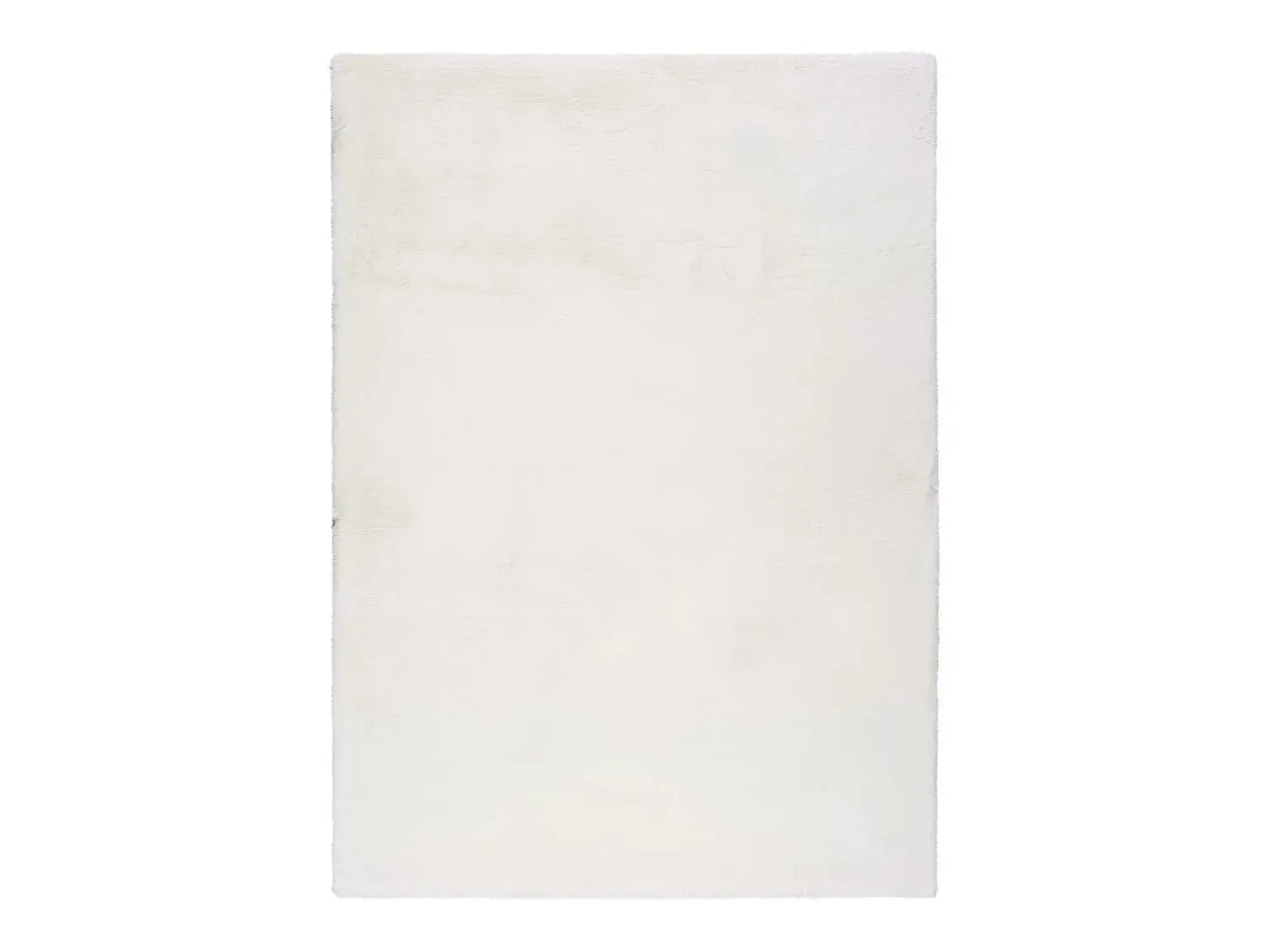 Alfombra interior - shaggy liso - blanco - 120 x 180 cm - FOX