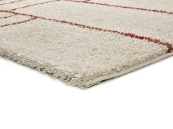 Alfombra interior - shaggy geométrico - caldera - 133 x 190 cm - HELIA