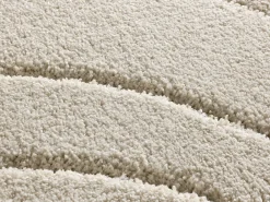 Alfombra interior - shaggy - blanco - 80 x 150 cm - MOLIER
