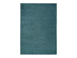 Alfombra interior - shaggy liso - azul - 160 x 230 cm - ATLAS