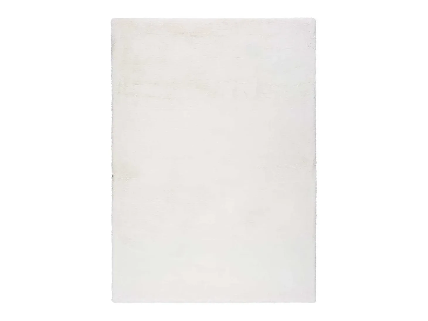 Alfombra interior - shaggy liso - blanco - 160 x 230 cm - FOX