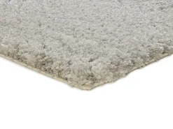 Alfombra interior - shaggy - plata - 60 x 120 cm - ATESA
