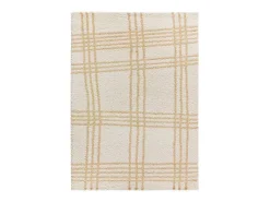 Alfombra interior - shaggy nórdico - beige - 160 x 230 cm - HELIA