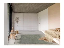 Alfombra interior - étnica - gris - 160 x 230 cm - FARASHE