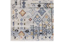 Alfombra interior - étnico - multicolor - 140 x 200 cm - MABEL