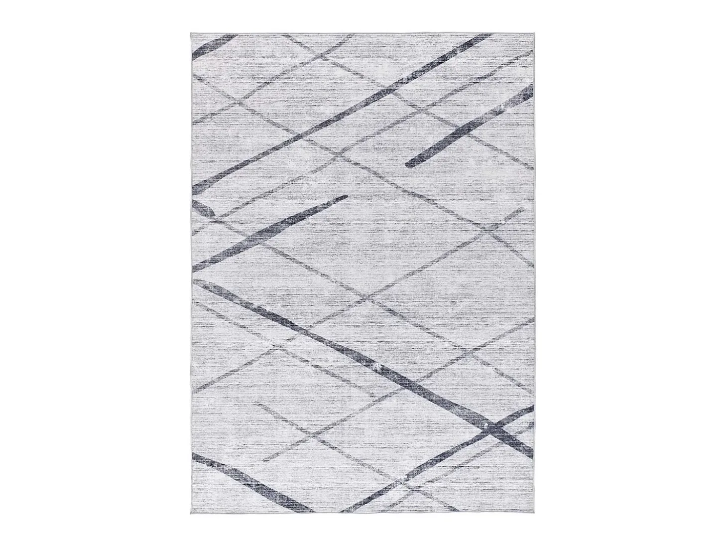 Alfombra interior - étnico - gris - 160 x 230 cm - CLASS