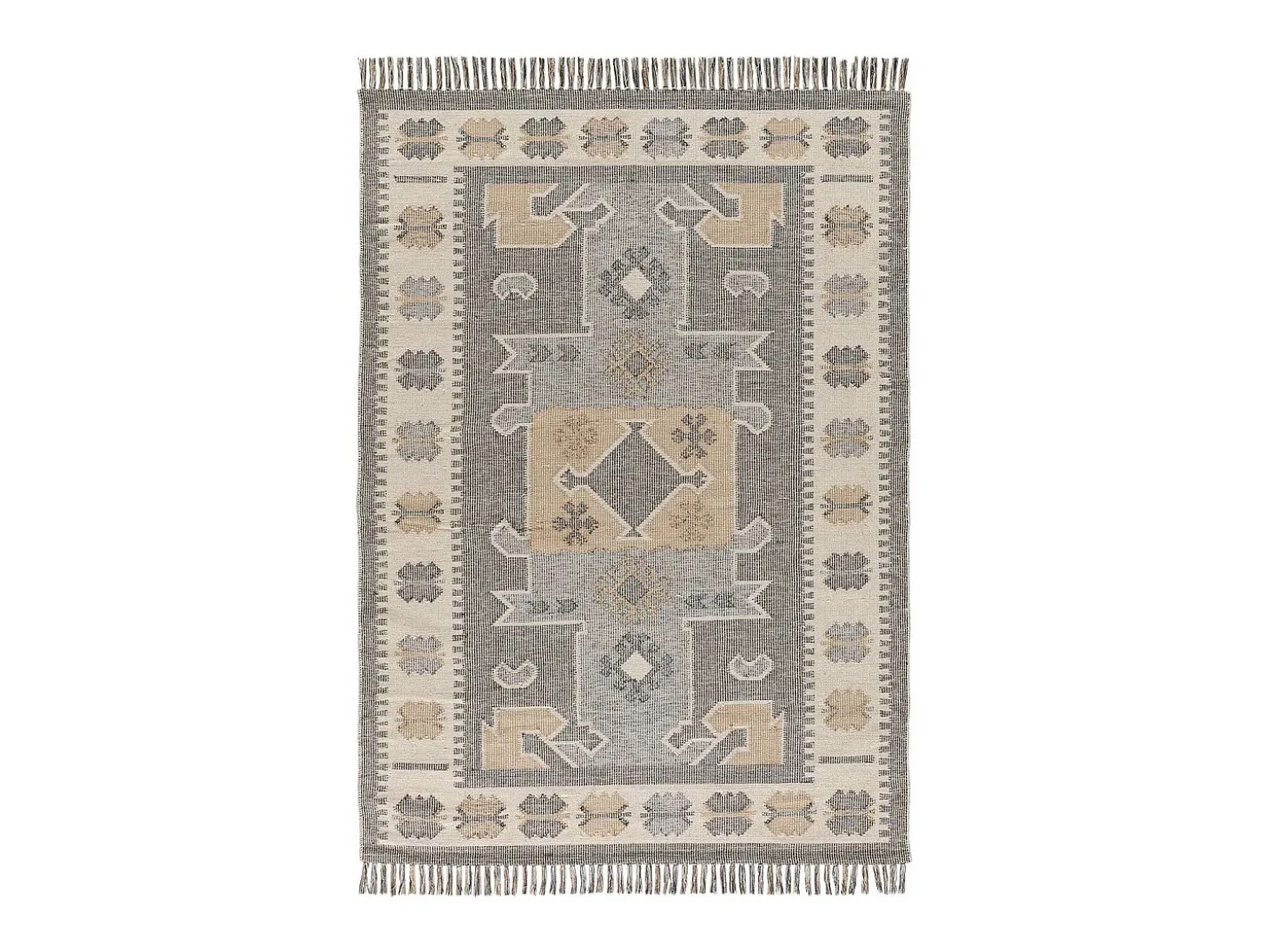 Alfombra interior - étnico - multicolor - 120 x 170 cm - CHANDIA