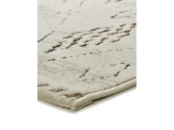 Alfombra interior - étnico - crema / marrón - 80 x 120 cm - CERES