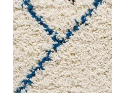 Alfombra interior - étnico - blanco - 200 x 290 cm - YEBEL