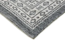 Alfombra interior - étnico - azul - 80 x 120 cm - CHANDIA
