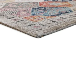 Alfombra interior - étnico - multicolor - 140 x 200 cm - MIRVA