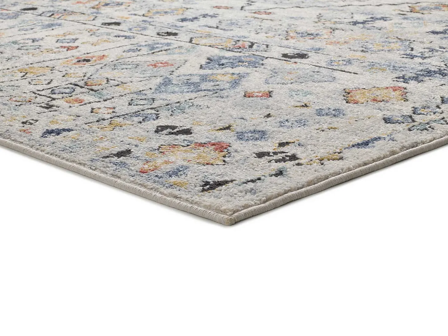 Alfombra interior - étnico - multicolor - 80 x 150 cm - MABEL