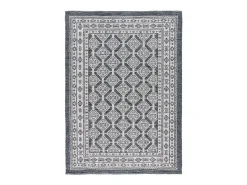 Alfombra interior - étnico - azul - 120 x 170 cm - CHANDIA