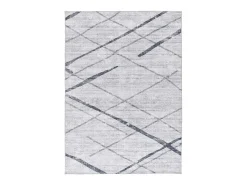 Alfombra interior - étnico - gris - 140 x 200 cm - CLASS