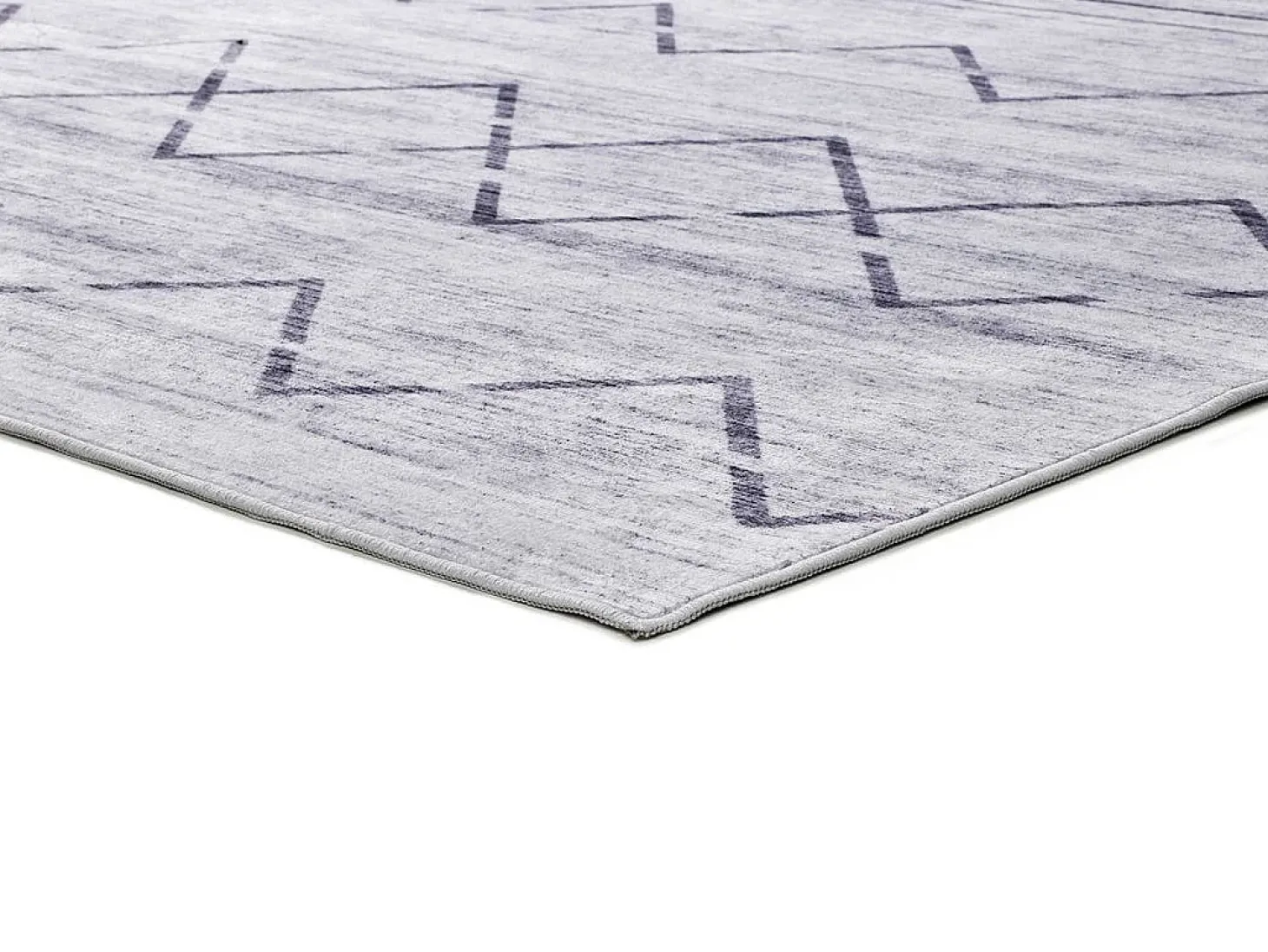 Alfombra interior - étnico - gris - 160 x 230 cm - CLASS