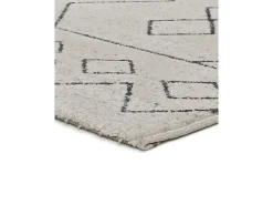 Alfombra interior - étnico - blanco - 140 x 200 cm - MALIKA