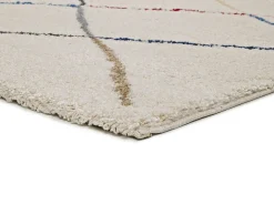 Alfombra interior - étnico - blanco - 80 x 150 cm - KASBAH