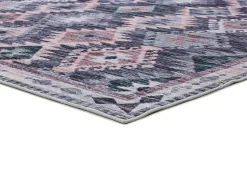 Alfombra interior - étnico - multicolor - 80 x 150 cm - CLASS