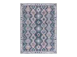 Alfombra interior - étnico - multicolor - 80 x 150 cm - CLASS