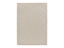 Alfombra interior - étnico con relieve - crema - 120 x 170 cm - PAMUK