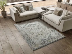 Alfombra interior - vintage - multicolor - 115 x 170 cm - SPRINGS