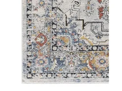 Alfombra interior - vintage - gris - 160 x 230 cm - MABEL