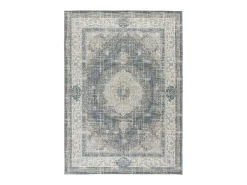 Alfombra interior - vintage - gris - 80 x 150 cm - NEILA