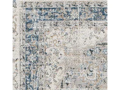 Alfombra interior - vintage - gris - 120 x 170 cm - NEILA
