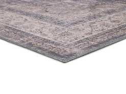 Alfombra interior - vintage - gris - 140 x 200 cm - NEILA