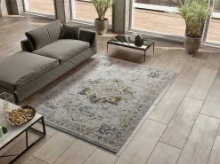Alfombra interior - vintage - multicolor - 192 x 290 cm - SPRINGS