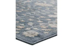 Alfombra interior - vintage - azul - 140 x 200 cm - VINTAGE