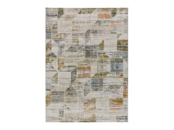 Alfombra interior - vintage - multicolor - 77 x 150 cm - KILIS