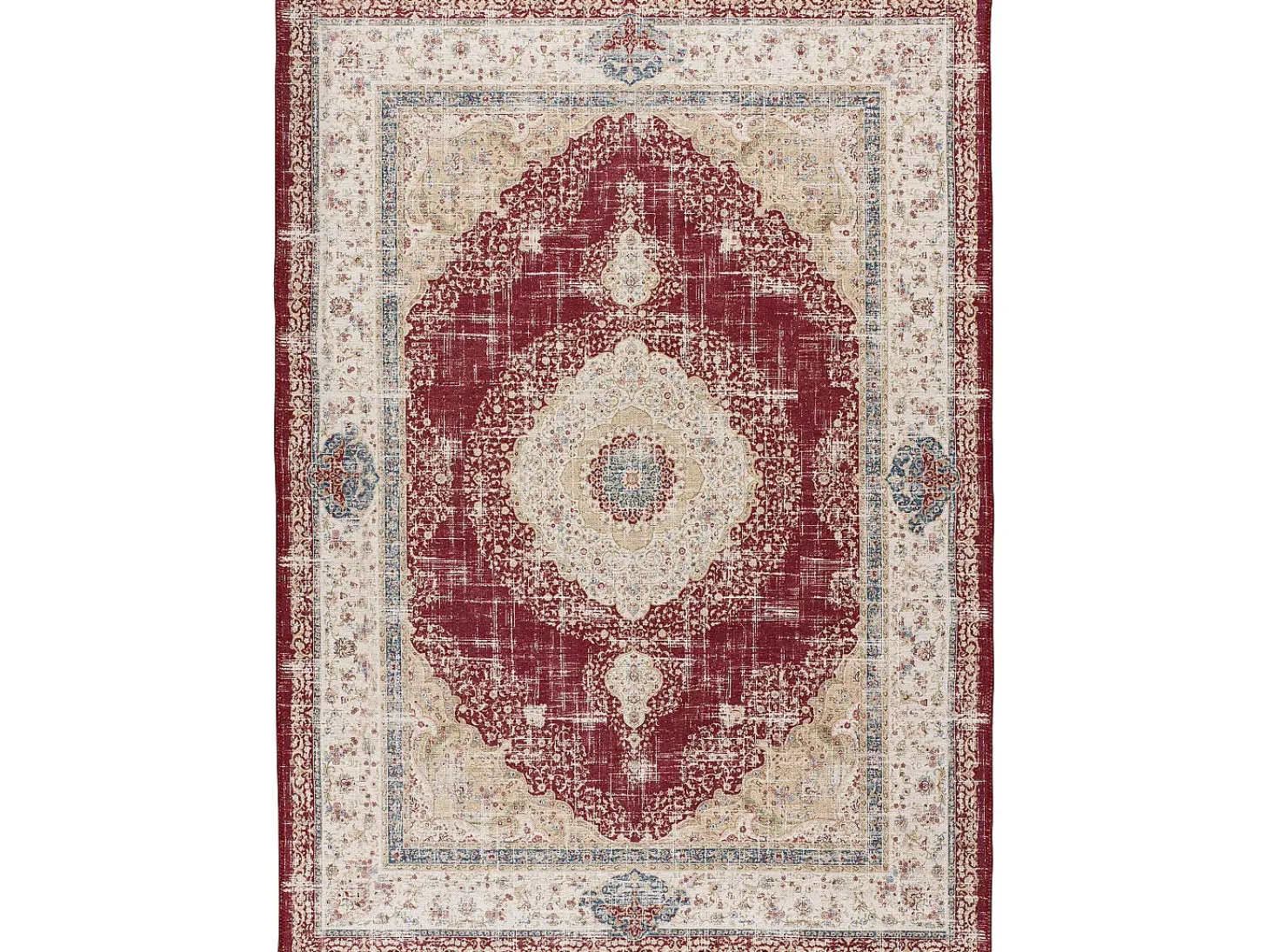 Alfombra interior - vintage - gris - 120 x 170 cm - NEILA