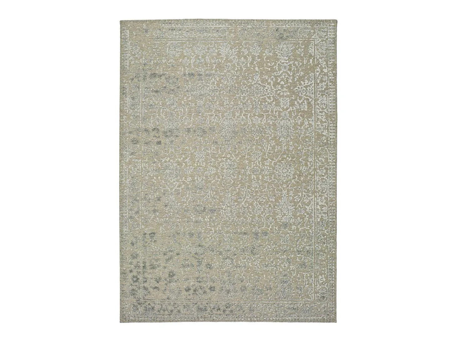 Alfombra interior - vintage - plata - 140 x 200 cm - ISABELLA